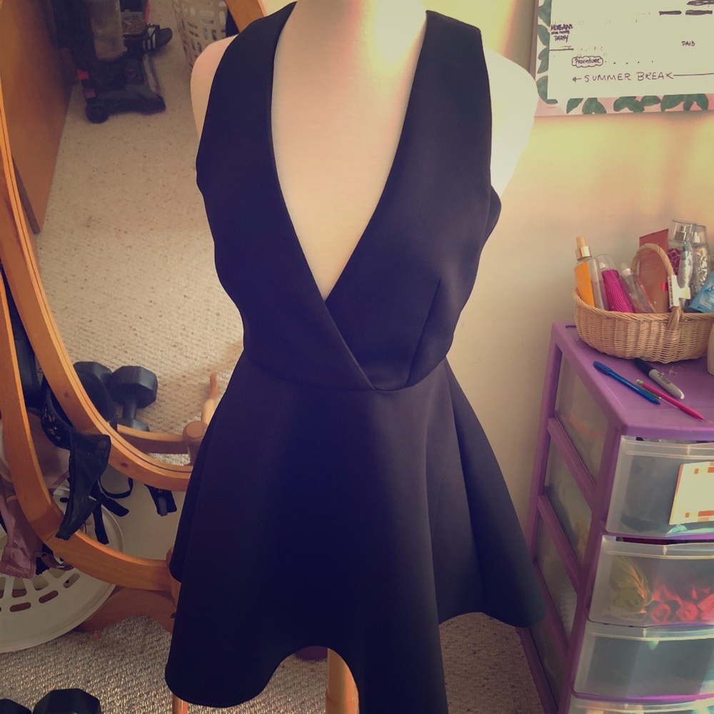 Black party dress